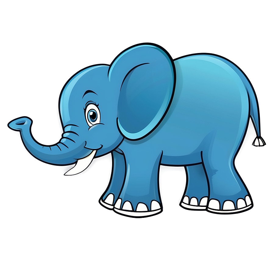 Elephant Cartoon For Kids Png 18 PNG