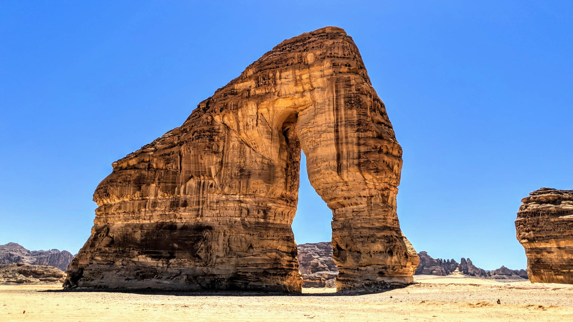 Elephant Rock In Saudi Arabia