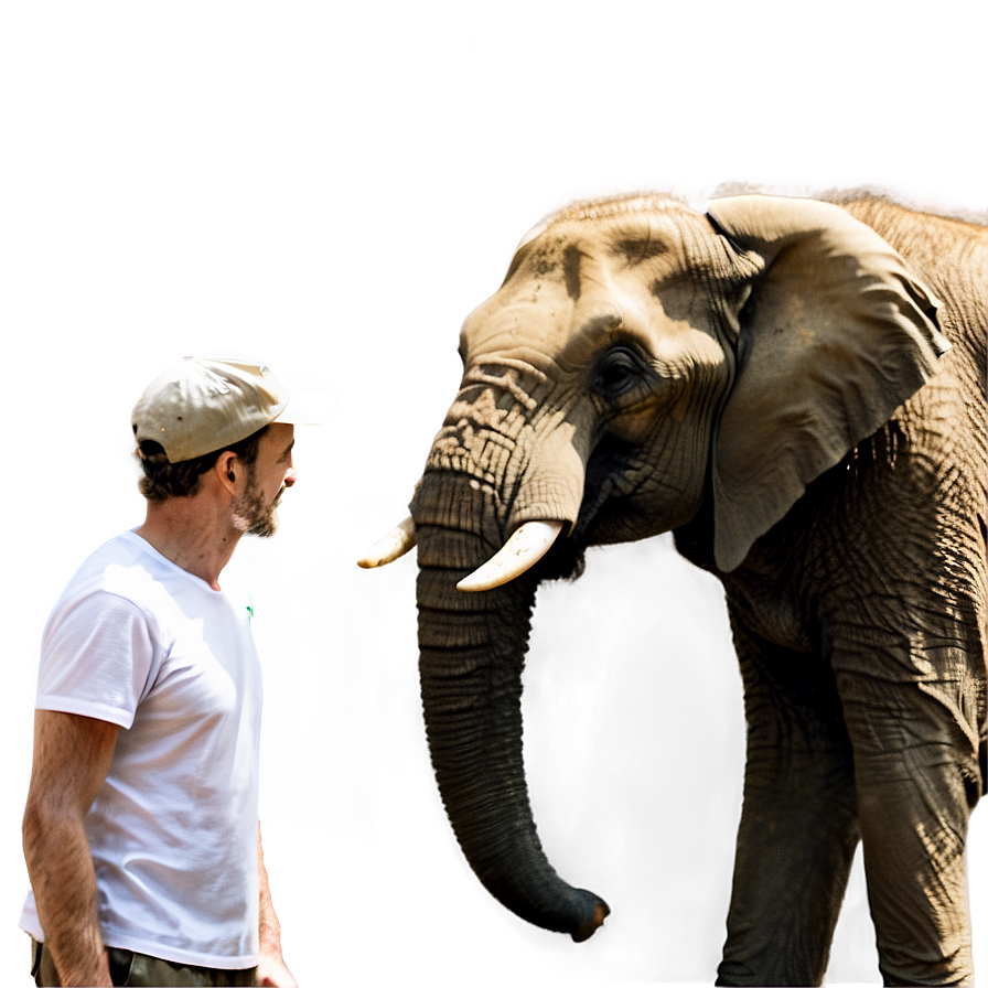 Elephant Safari Encounter Png Iam99 PNG