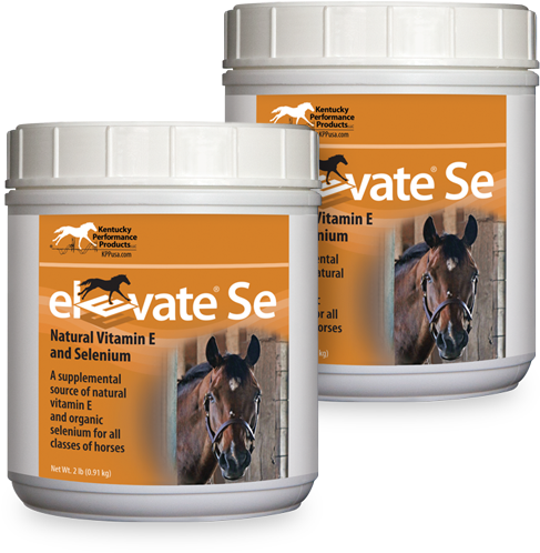 Elevate Se Horse Vitamin Supplement Containers PNG