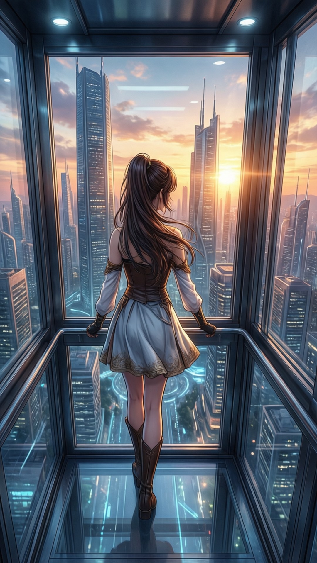 Elevator Ascent Wallpaper