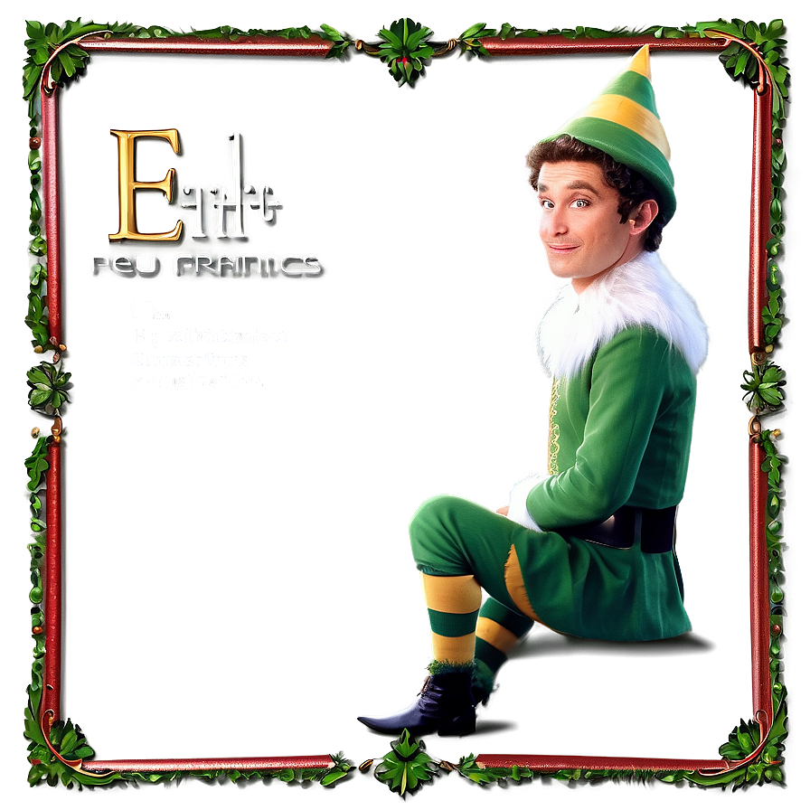 Elf Frame Png 05252024 PNG