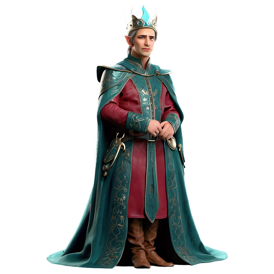 Elf King On Throne Png Hfg93 PNG