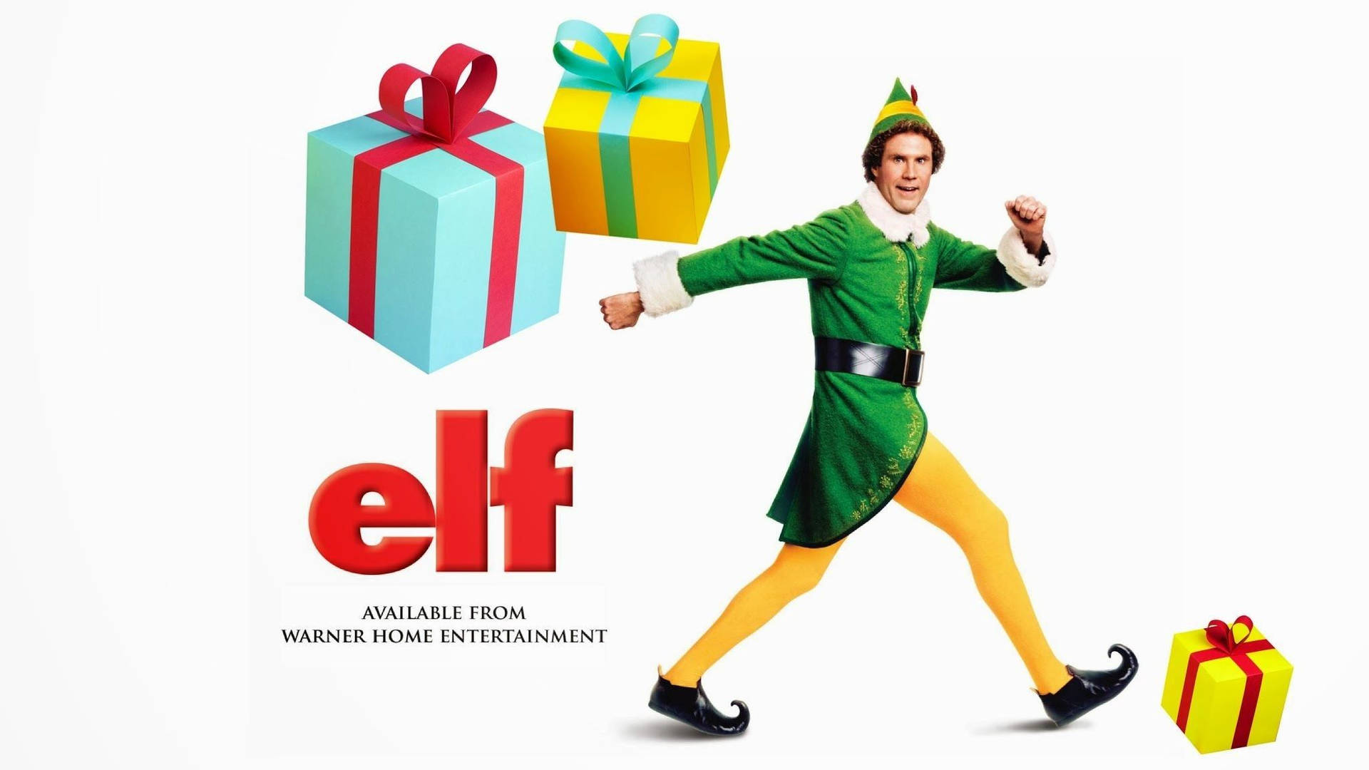 "Will Ferrell in the iconic Christmas film Elf (2003)" Wallpaper