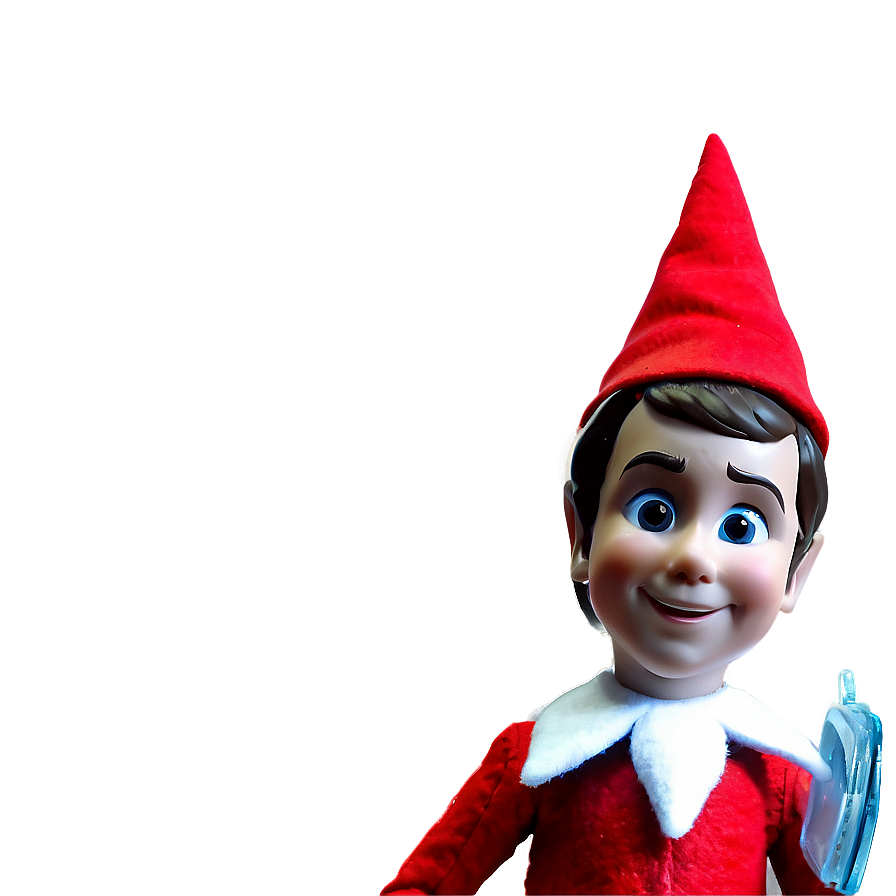 Elf On The Shelf Holiday Png 05242024 PNG