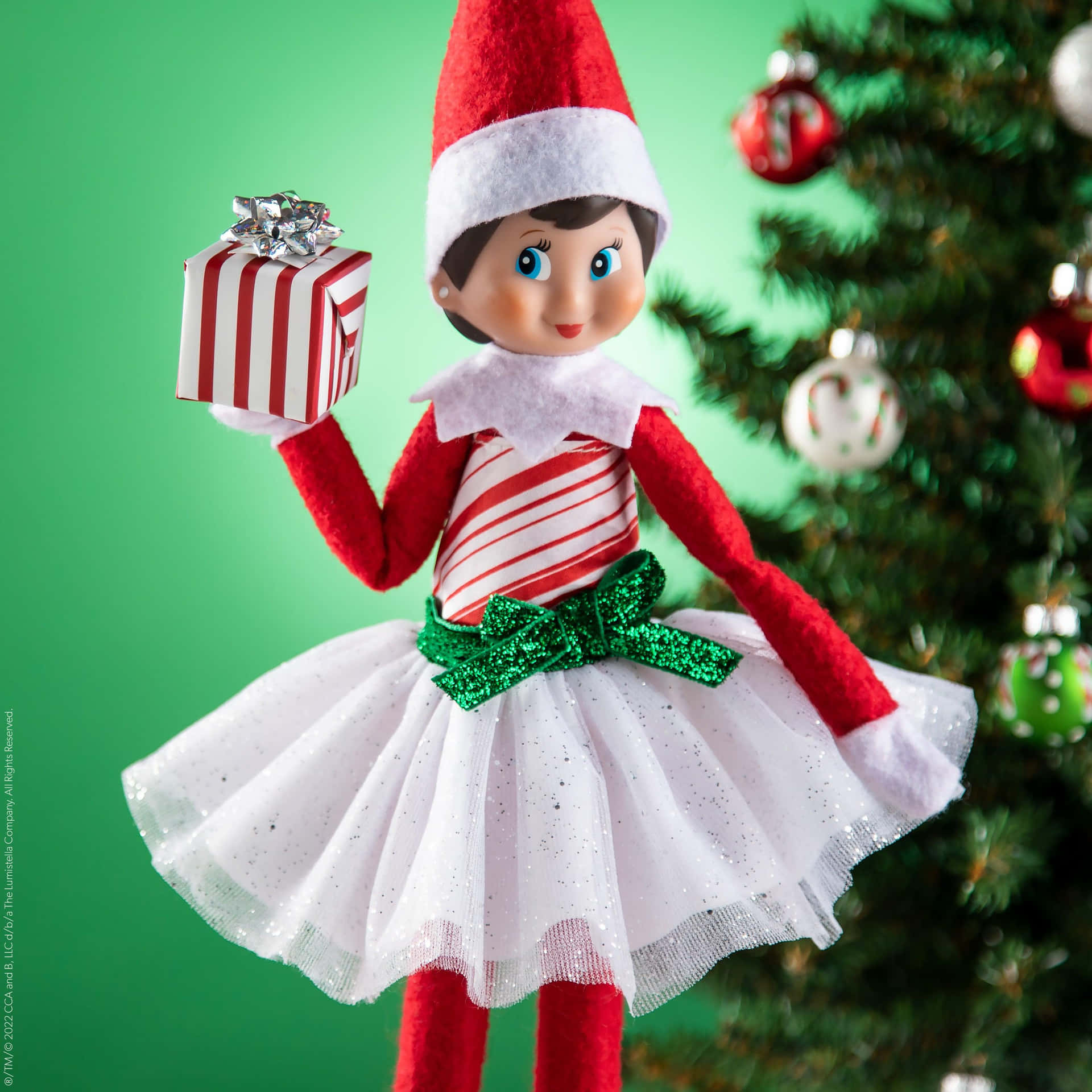 Elf On The Shelf Present Picture