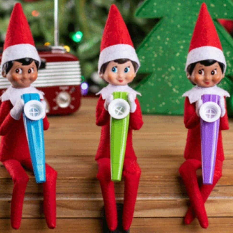 Celebrail Periodo Delle Festività Con Elf On The Shelf