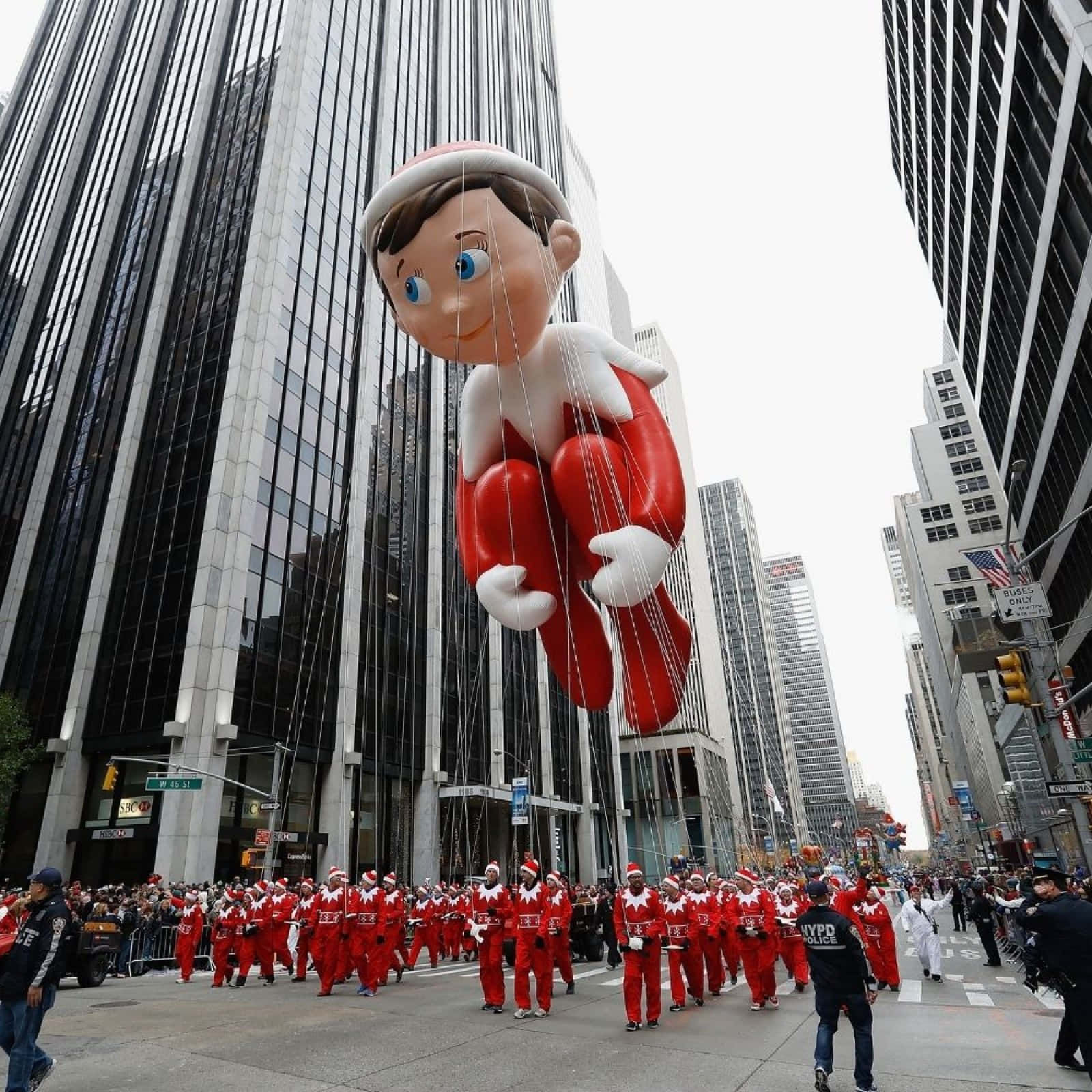 Elf On The Shelf Giant Picture