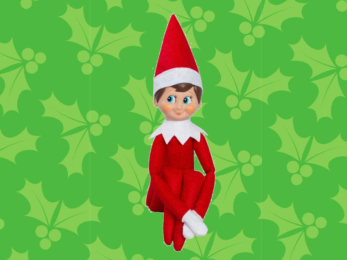Elf On The Shelf Green Picture