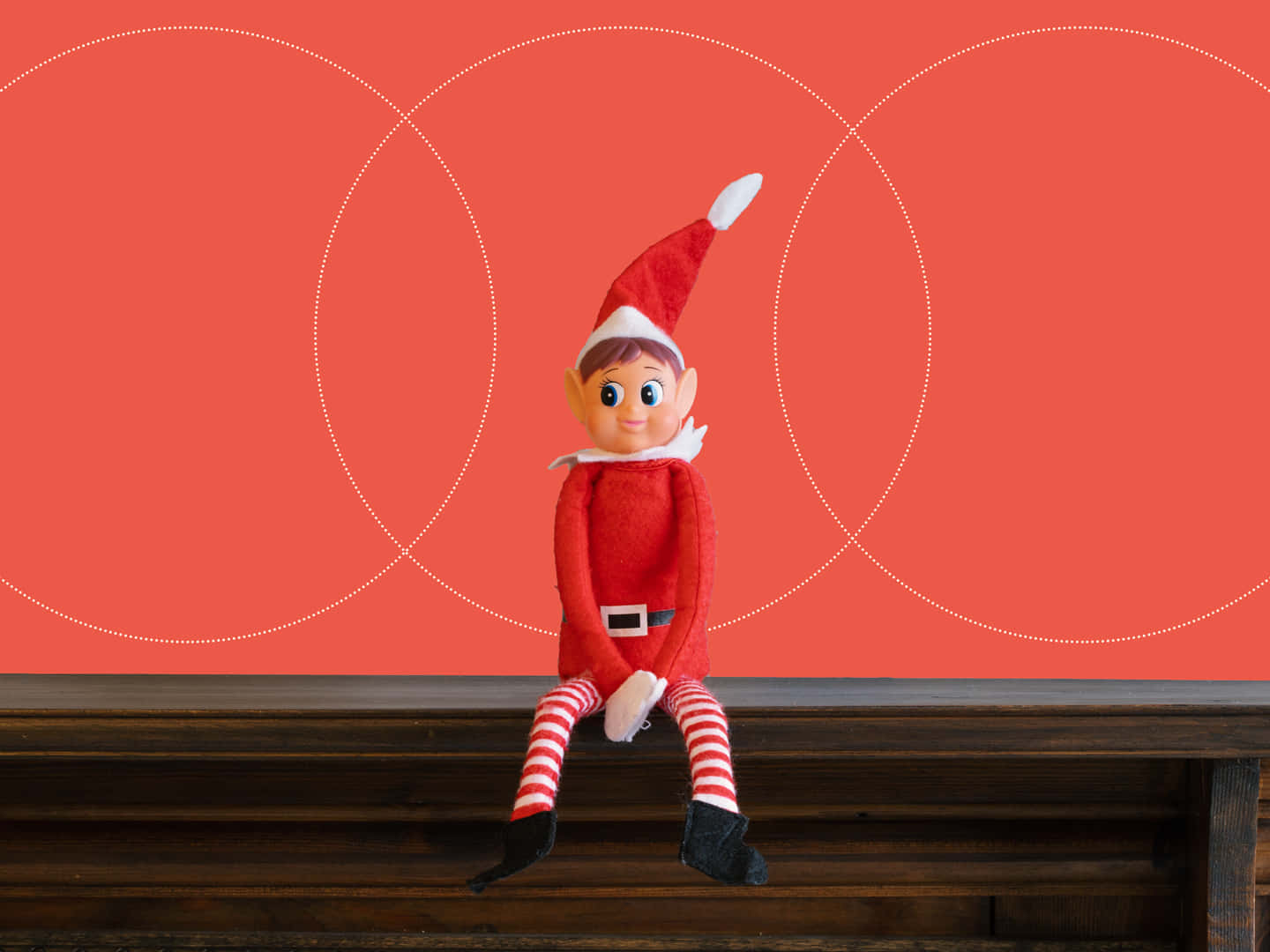 Elf On The Shelf Orange Picture
