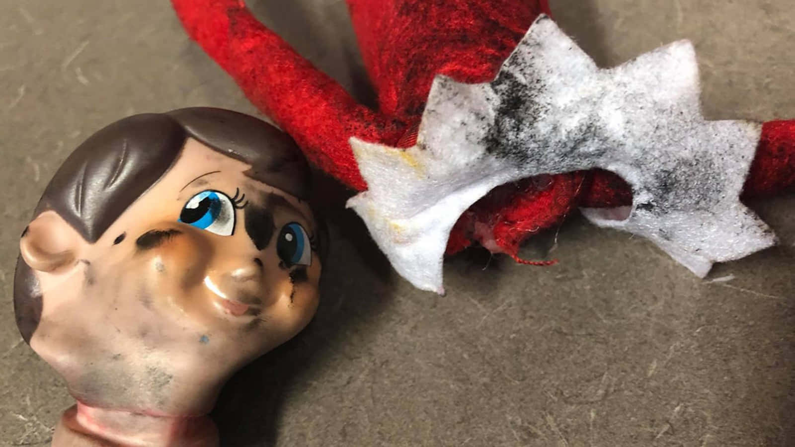 Elf On The Shelf Broken Picture