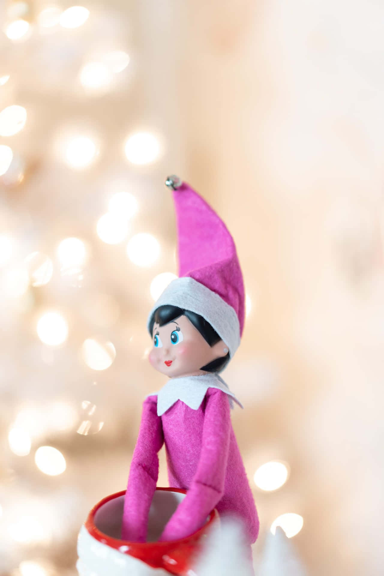 Elf On The Shelf Pink Picture