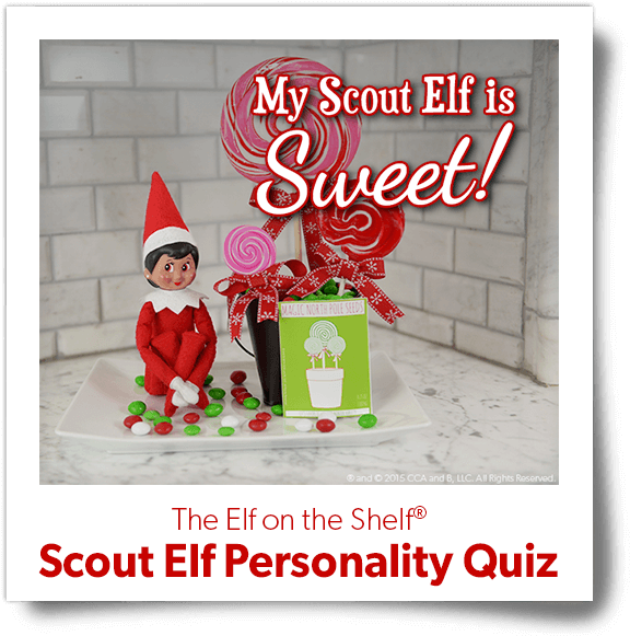 Elf On The Shelf Sweet Personality Quiz PNG