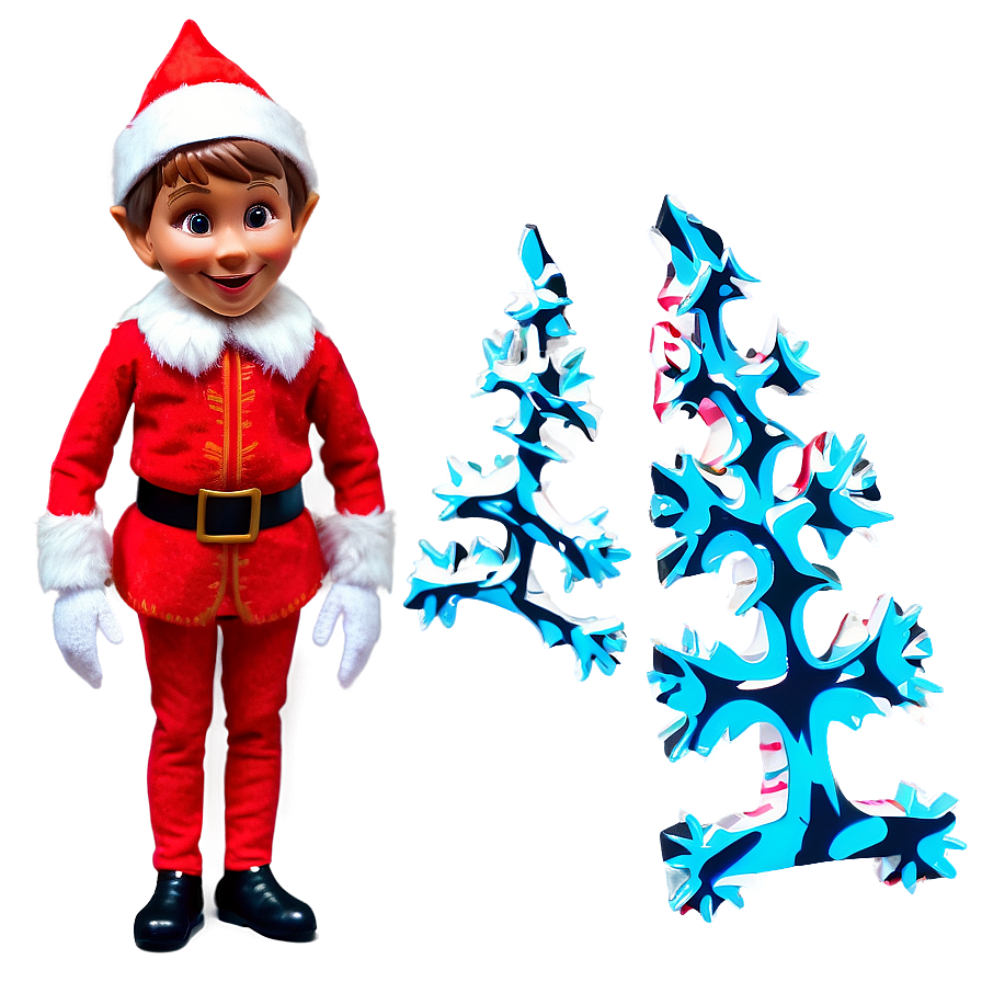 Elf Shelf Winter Antics Png Ouy PNG