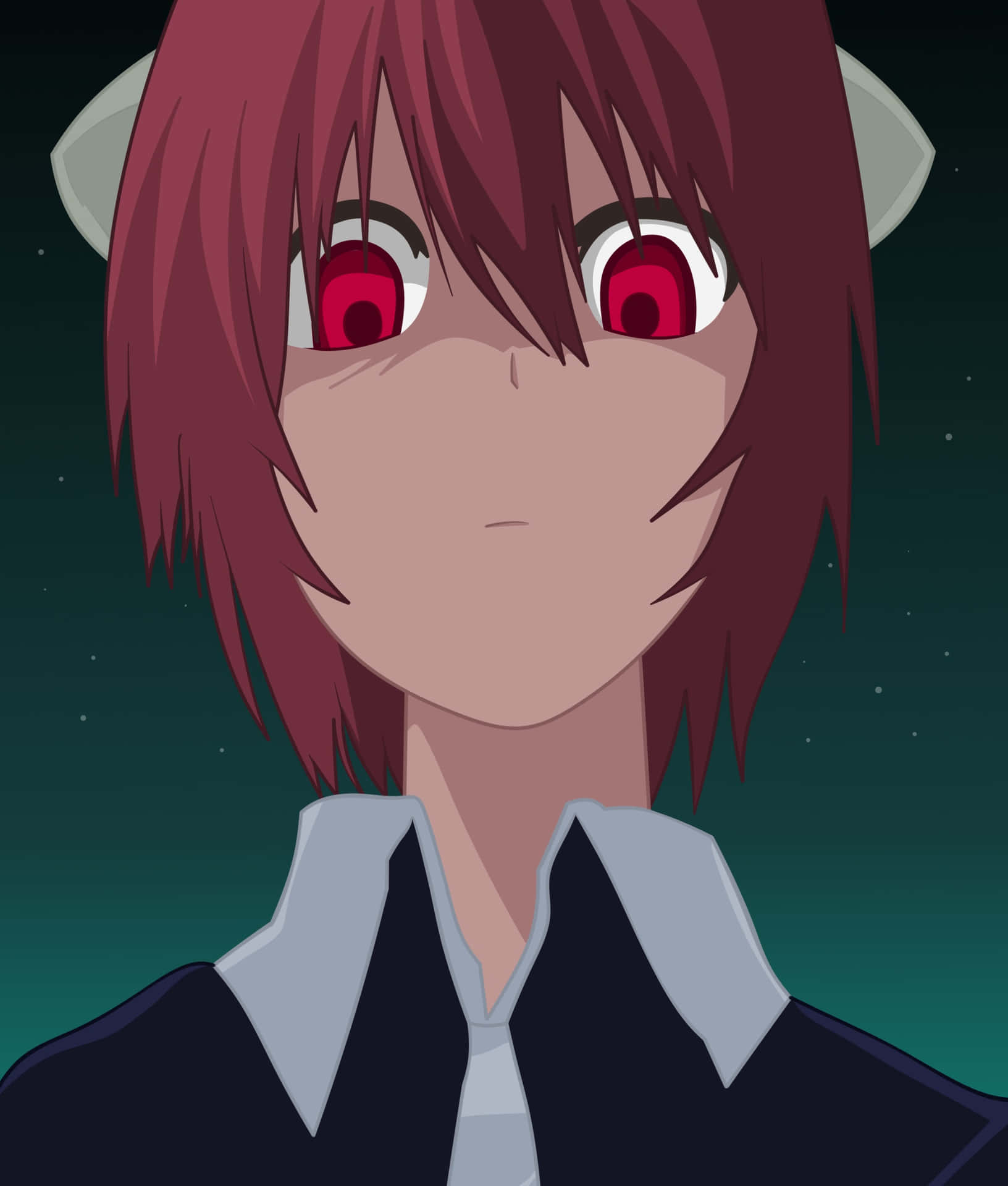 Elfen Lied Character Nana In Deep Thought Wallpaper