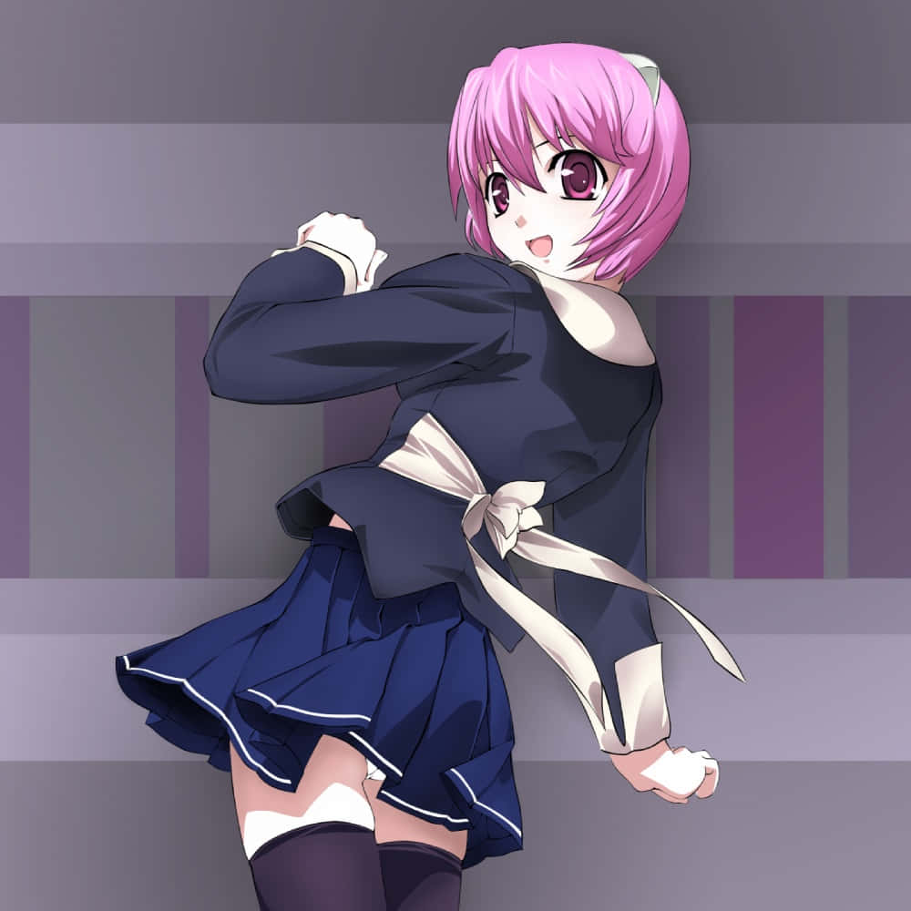 Elfen Lied Nana Anime Personage Achtergrond