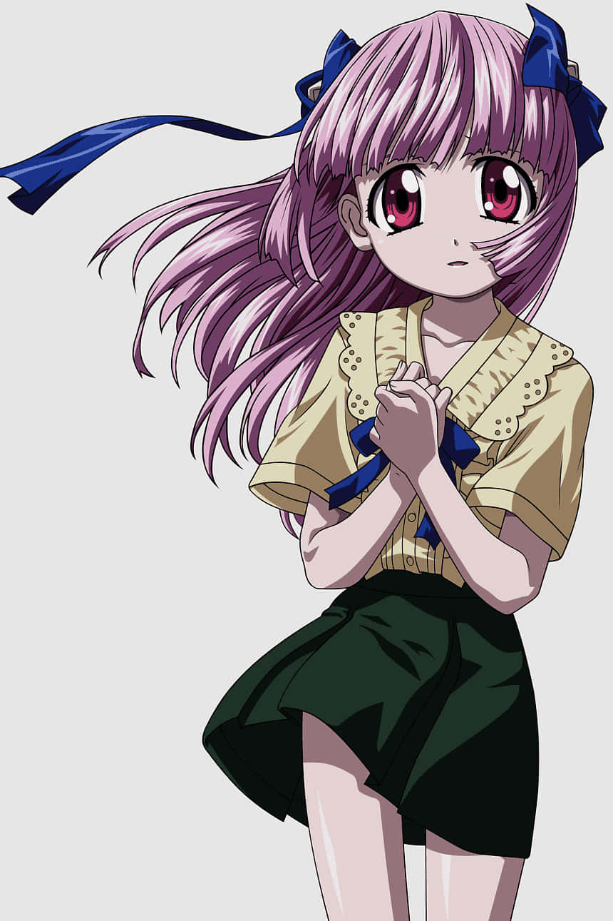 Elfen Lied Nana Anime Personage Achtergrond