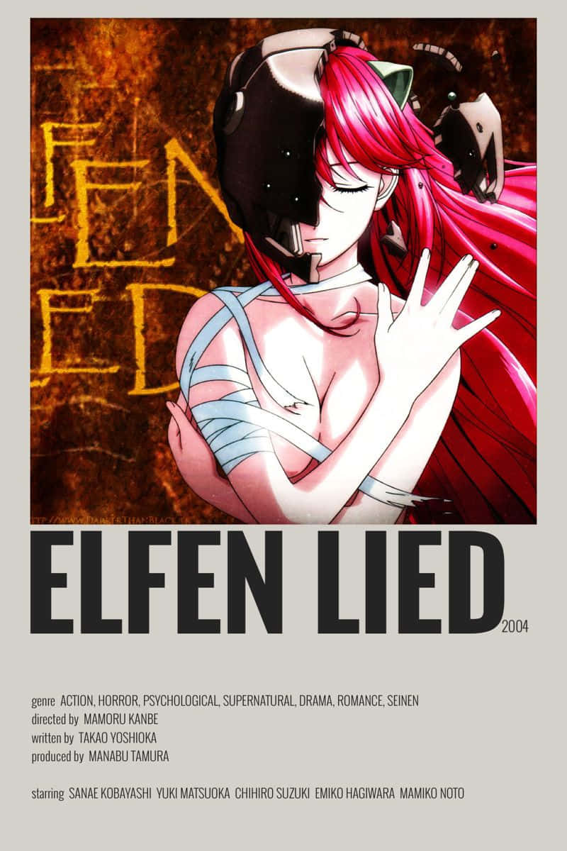 Nyu,en Diclonius Fra Anime-serien Elfen Lied.