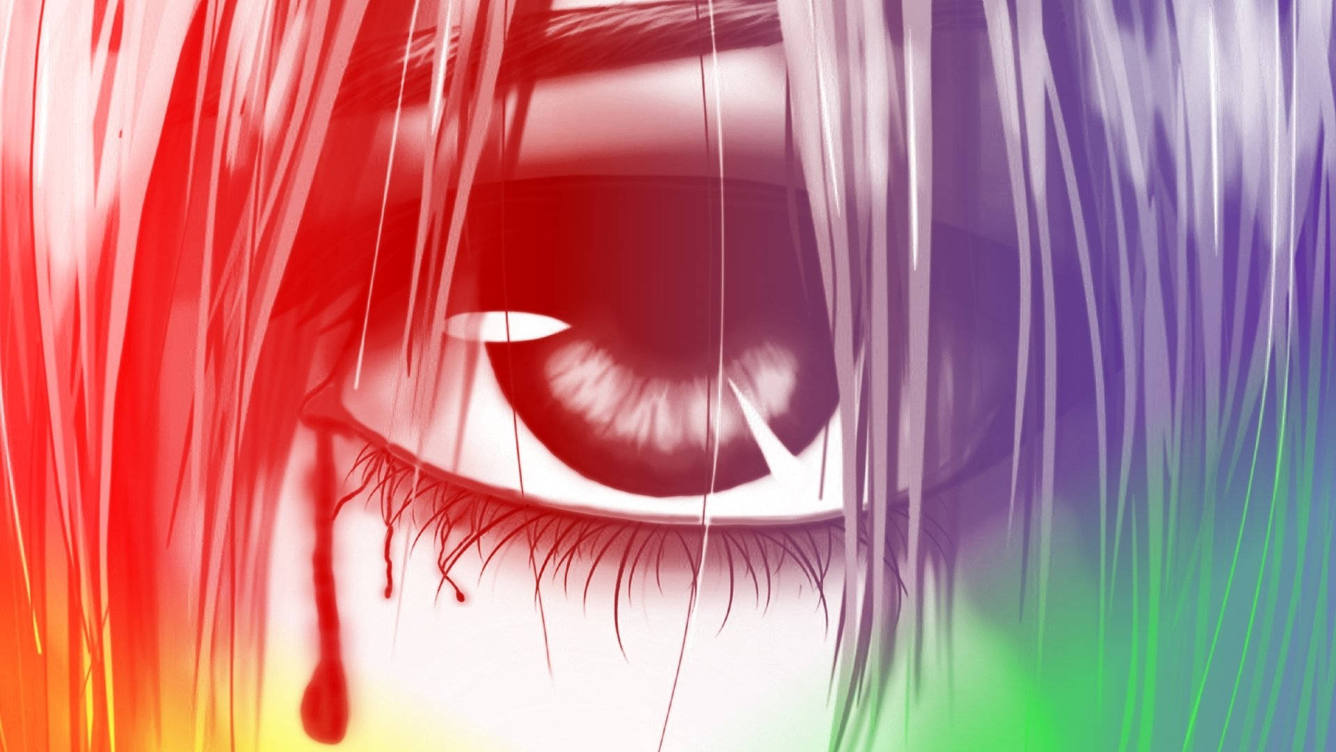 Elfen Lied Rainbow Eye Wallpaper