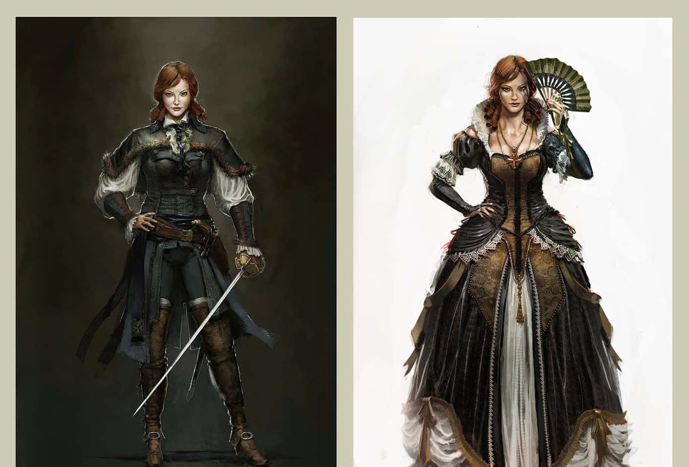 Elise De La Serre, Assassin's Creed Unity Character Wallpaper
