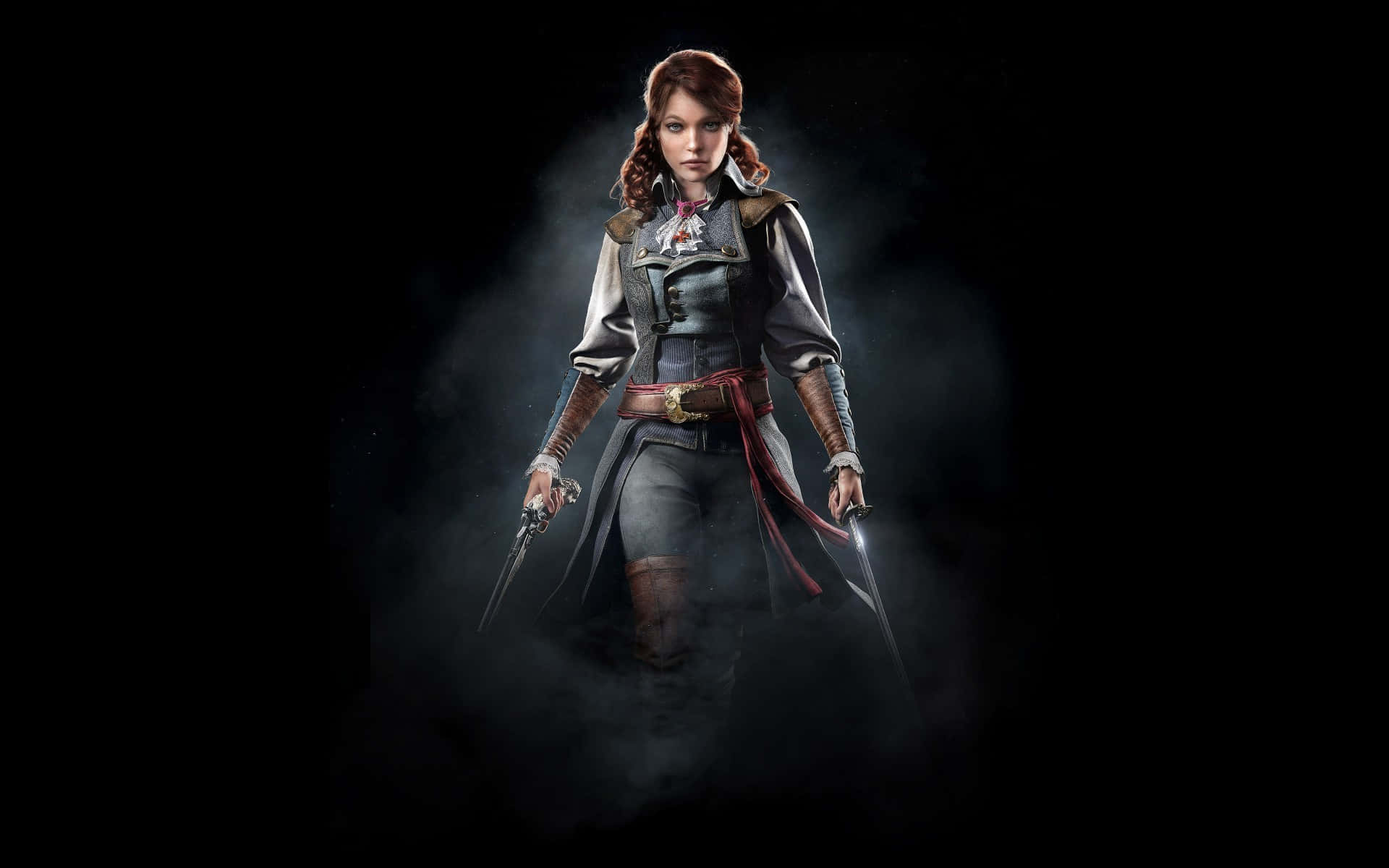 Elise De La Serre, a royalist and protagonist from Assassin's Creed Unity Wallpaper