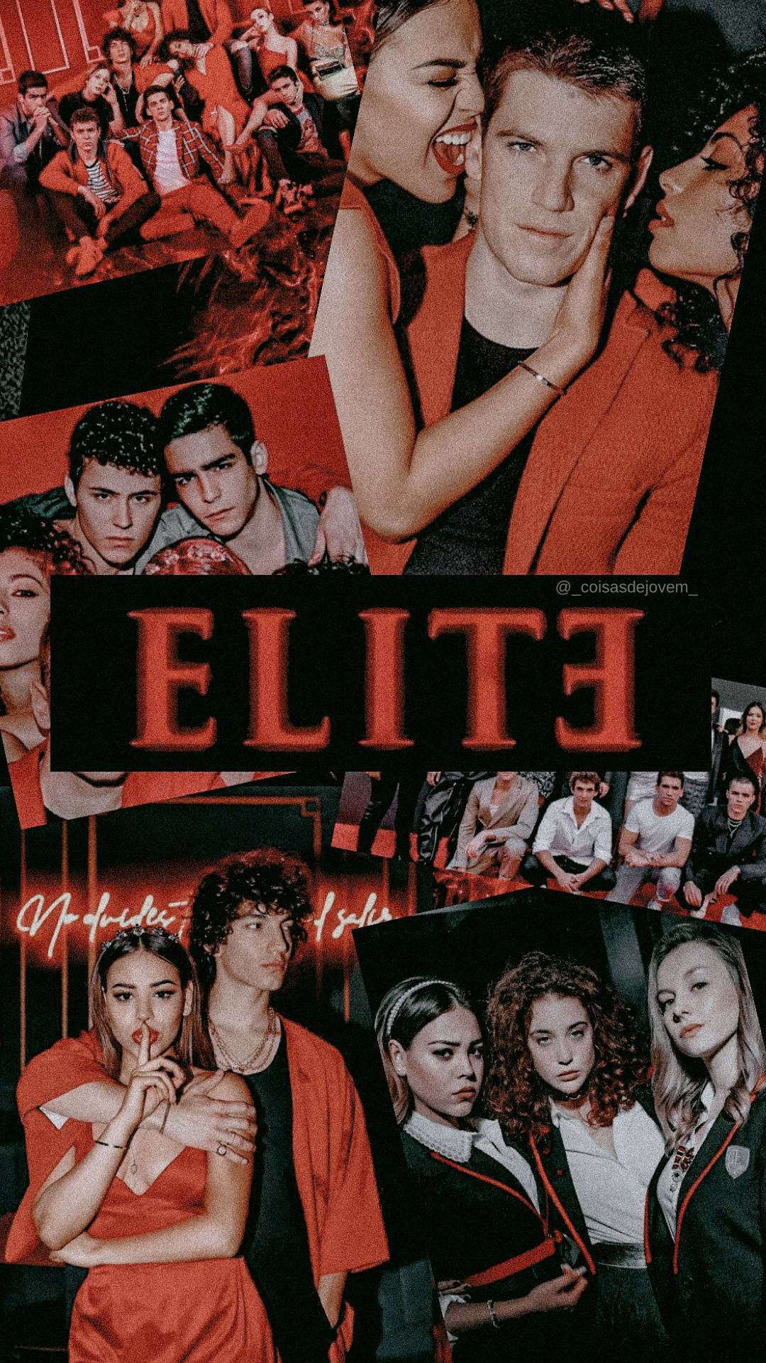 Elite Red Themed Collage