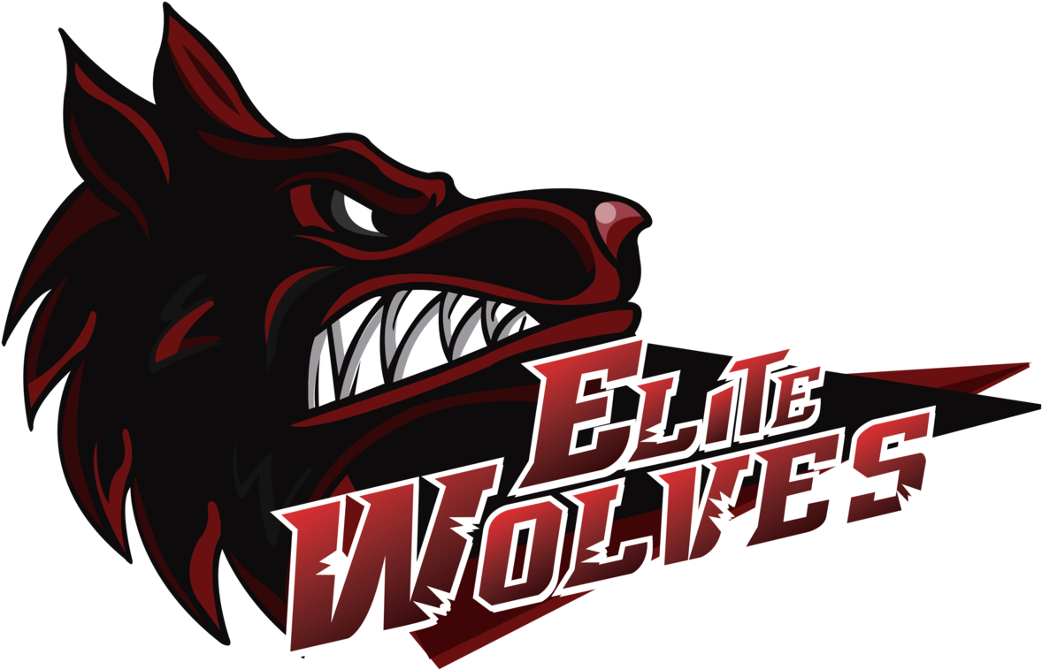 Elite Wolves Sports Logo PNG
