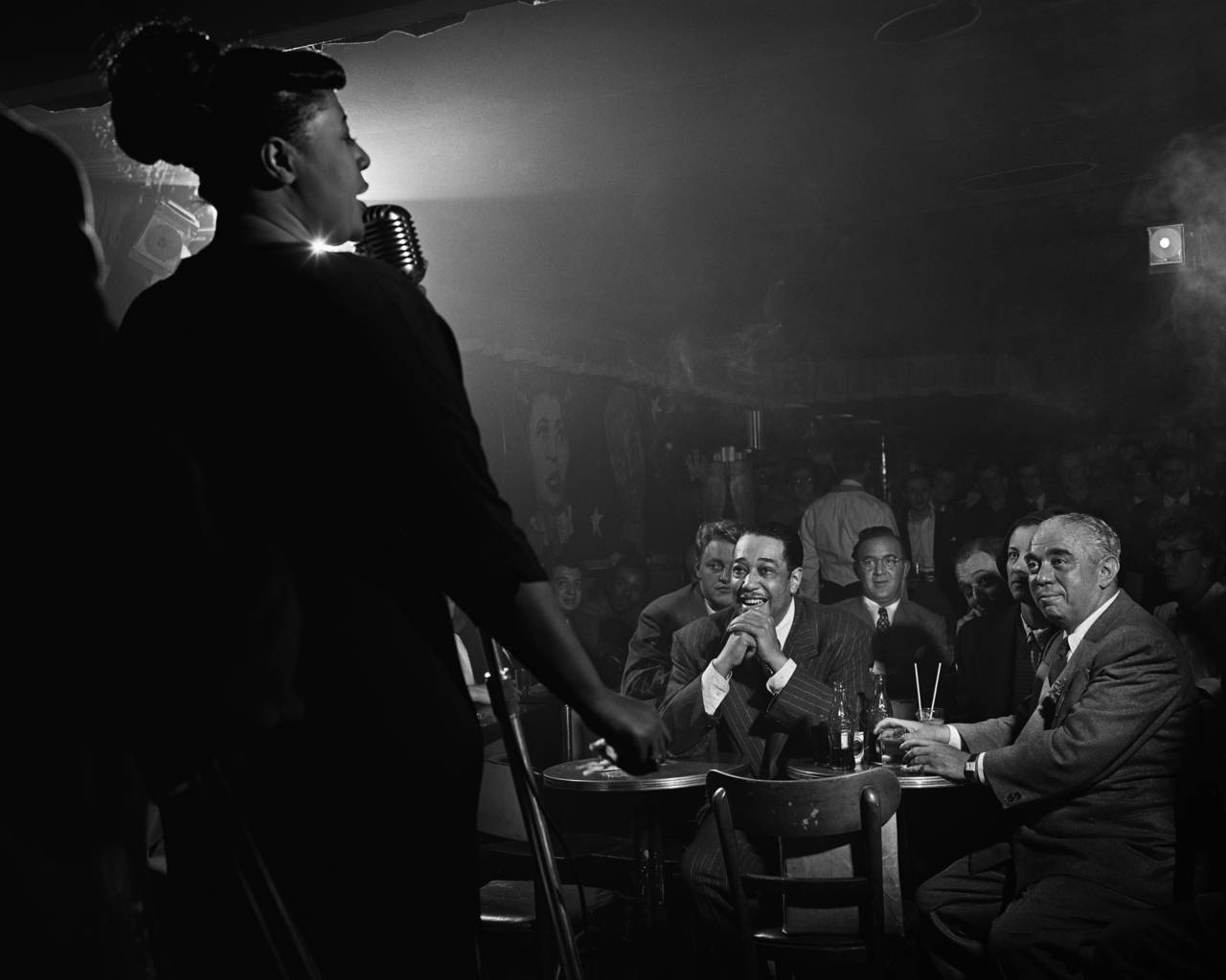 Ella Fitzgerald elskede jazz. Wallpaper