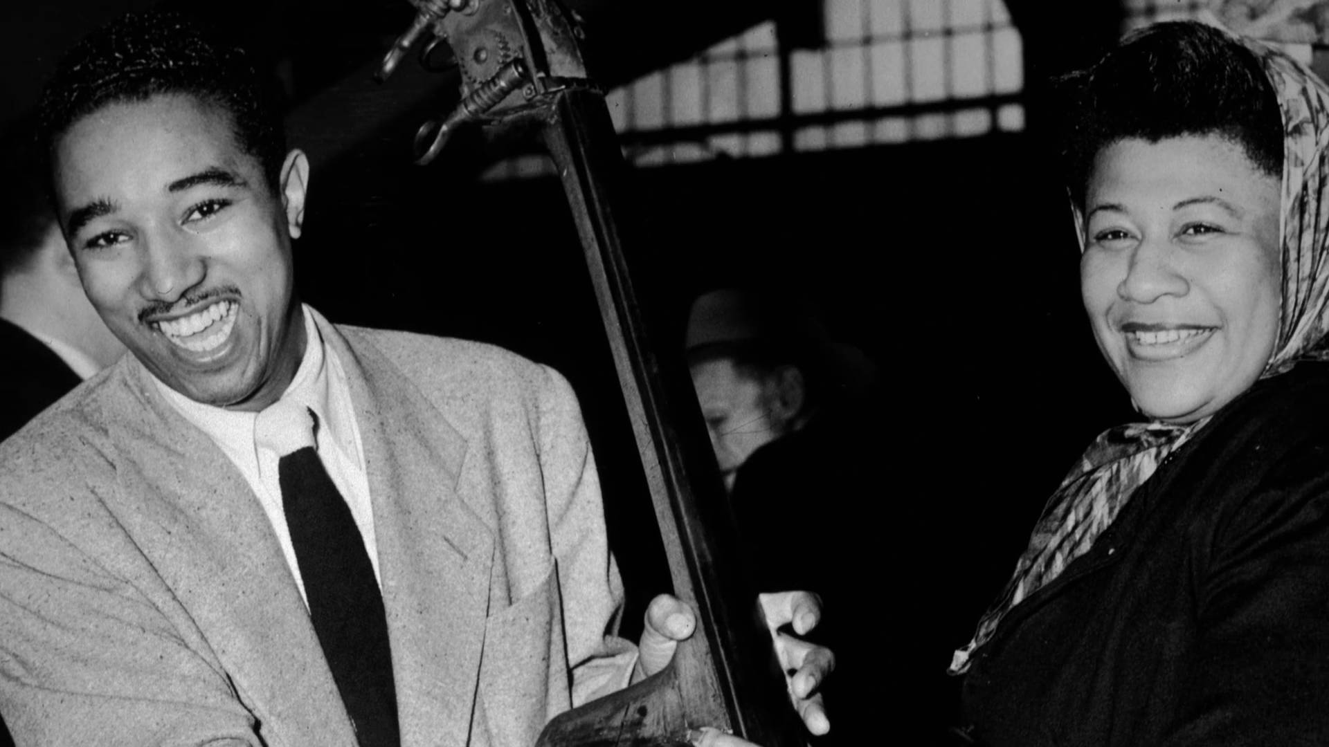 Ella Fitzgerald og Ray Brown: Jazz tapet Wallpaper