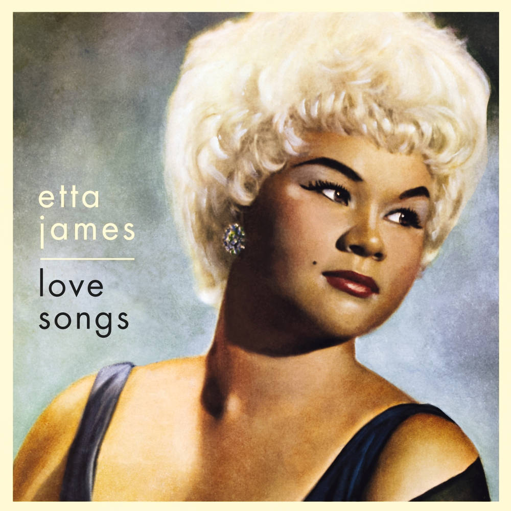 Etta James Love Songs Album Cover Wallpaper