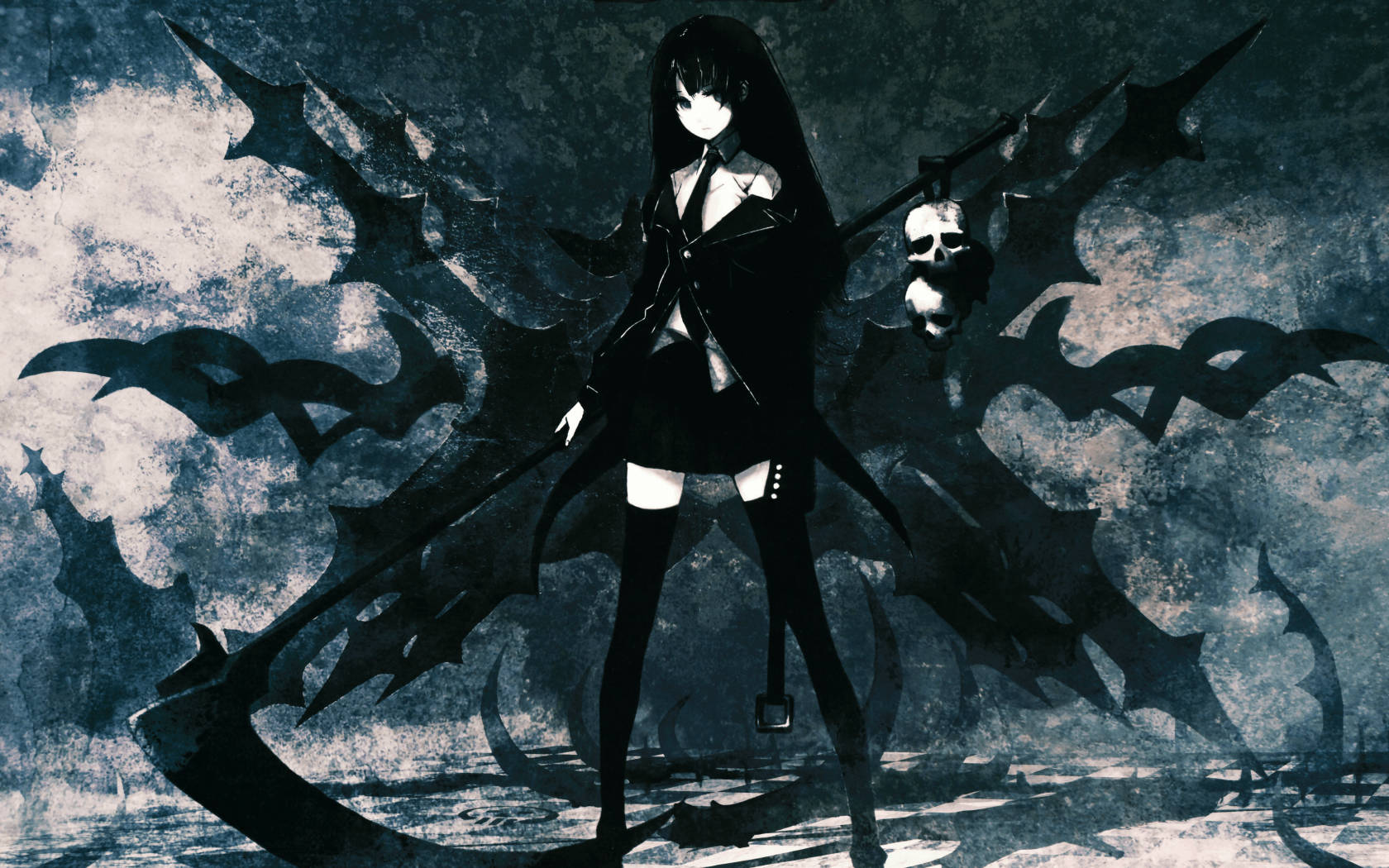 Ellie Darcy Anime Demon Wallpaper