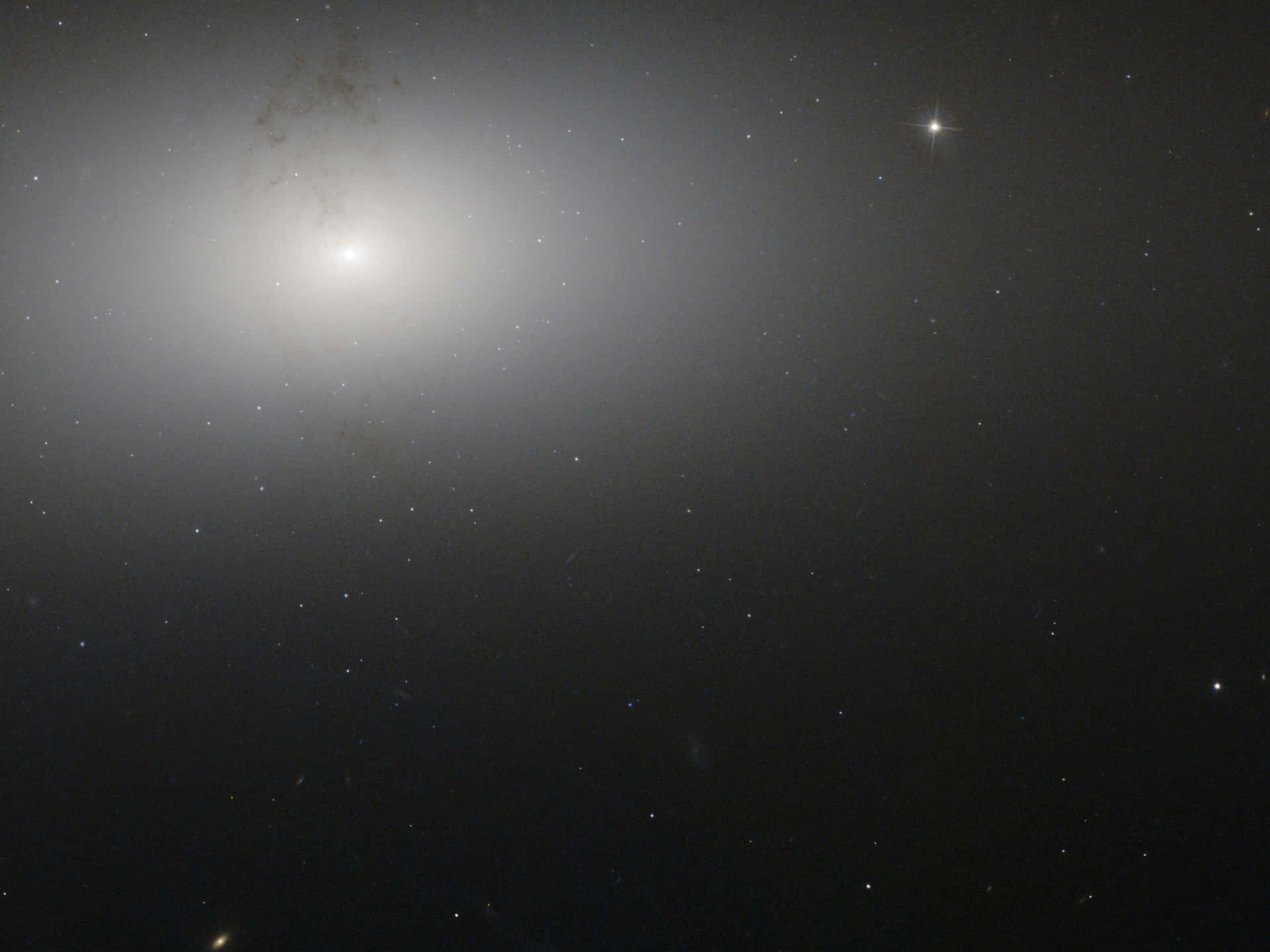 Captivating Elliptical Galaxy Image Wallpaper