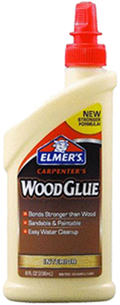 Elmers Carpenters Wood Glue Bottle PNG
