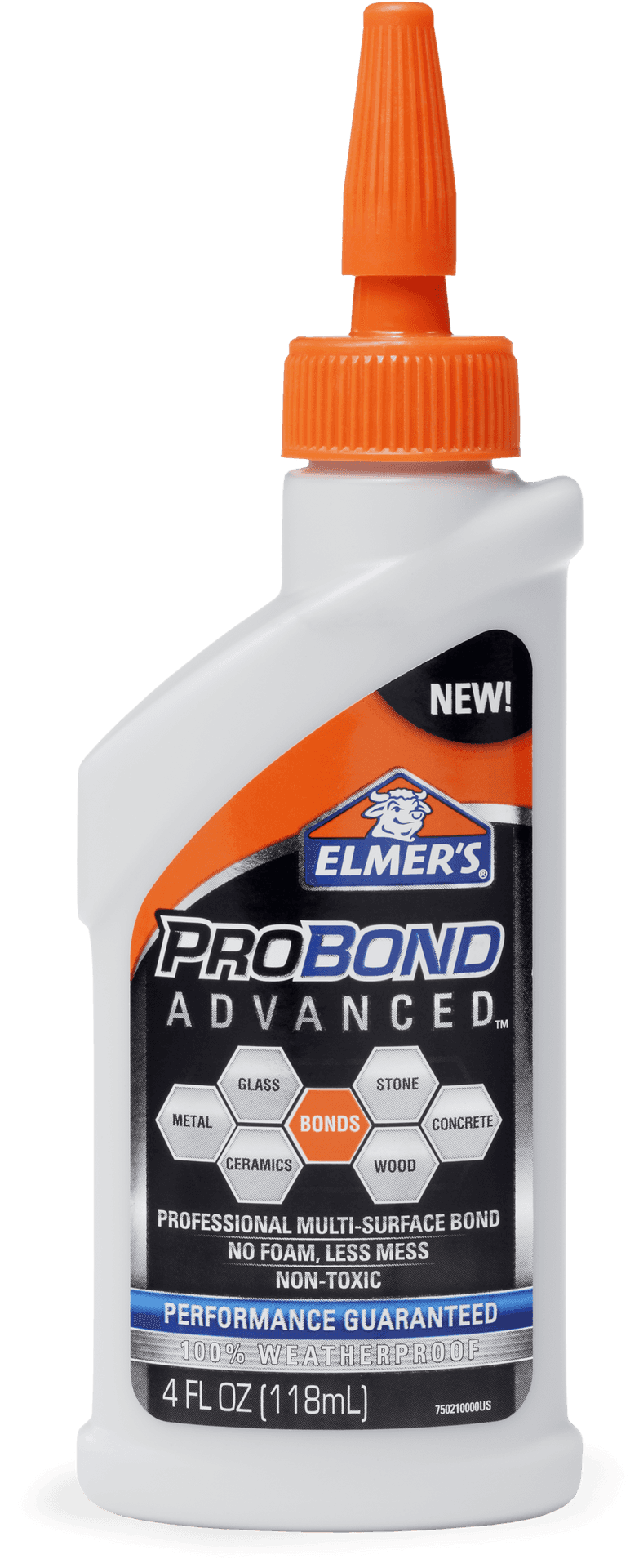 Elmers Pro Bond Advanced Glue Bottle PNG