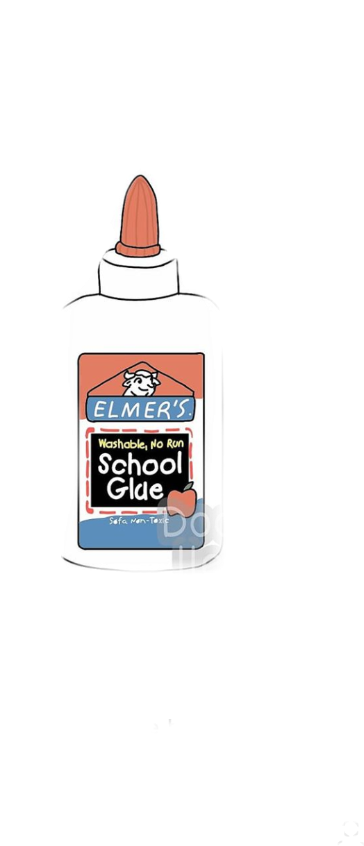 Elmers School Glue Bottle PNG
