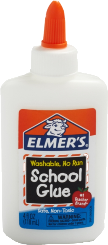 Elmers School Glue Bottle PNG