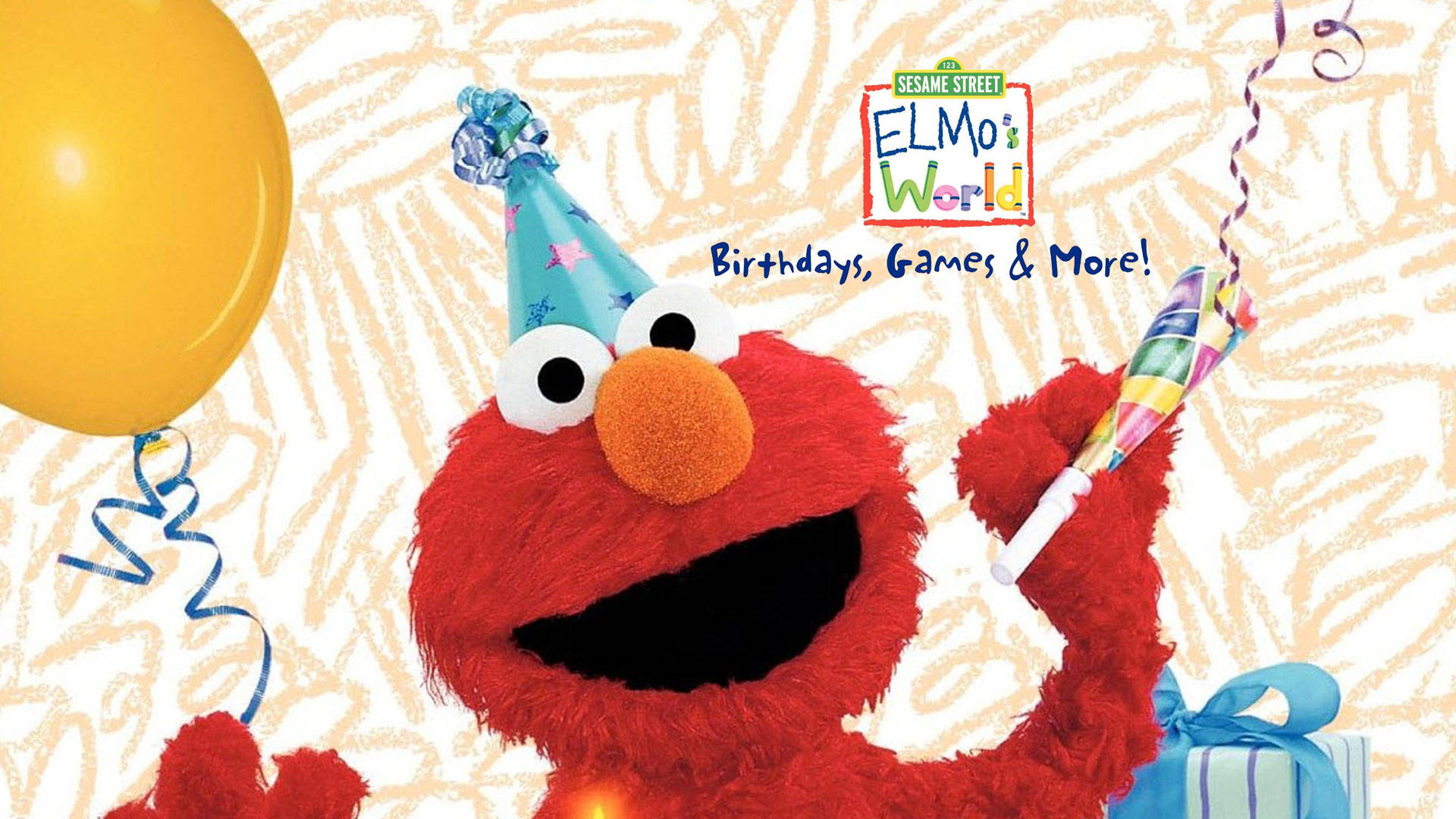 Elmo Birthday Poster