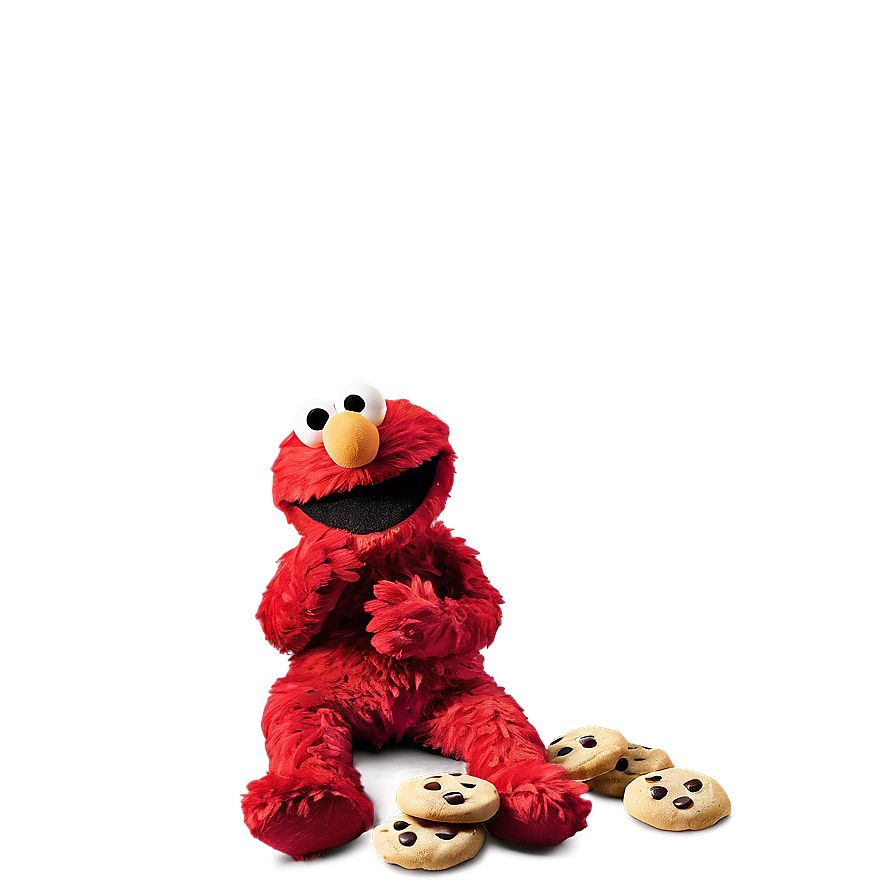 Elmo Eating Cookies Png Dqa PNG