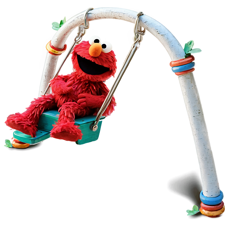 Elmo On A Swing Png 15 PNG