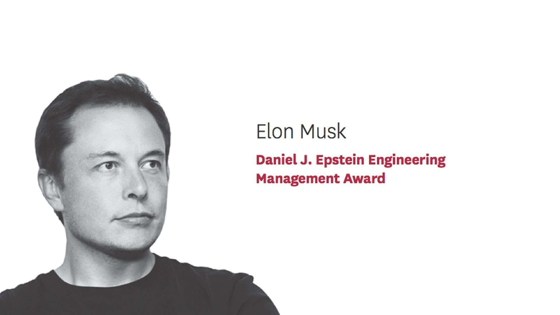 Innovator, Entrepreneur, and Investor Elon Musk.