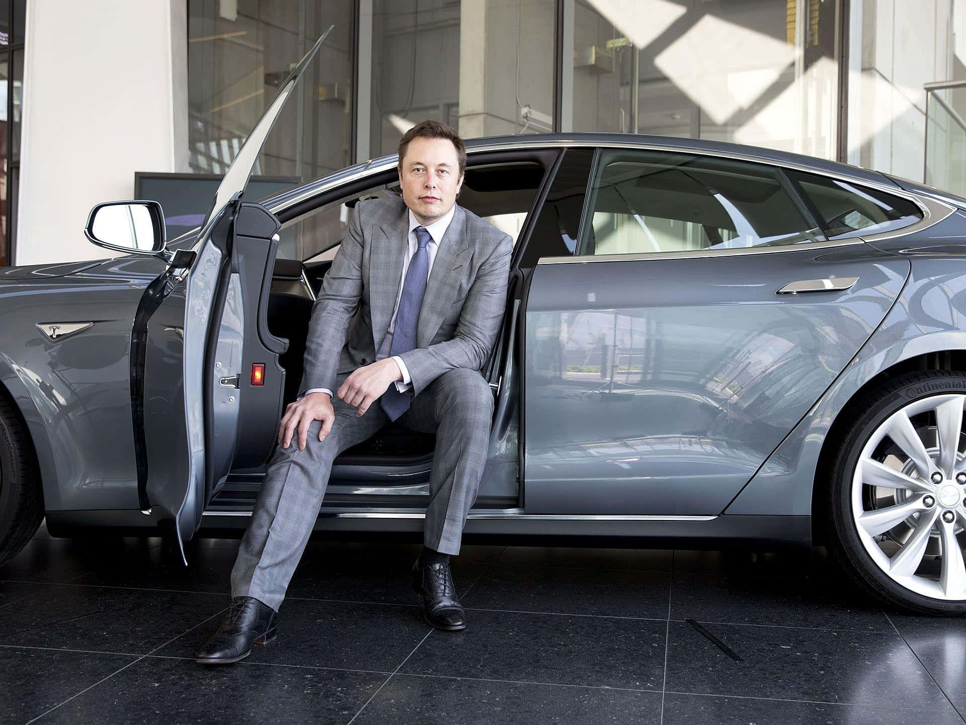 Elonmusk, Entreprenören Som Leder Branschstörande Innovationer.