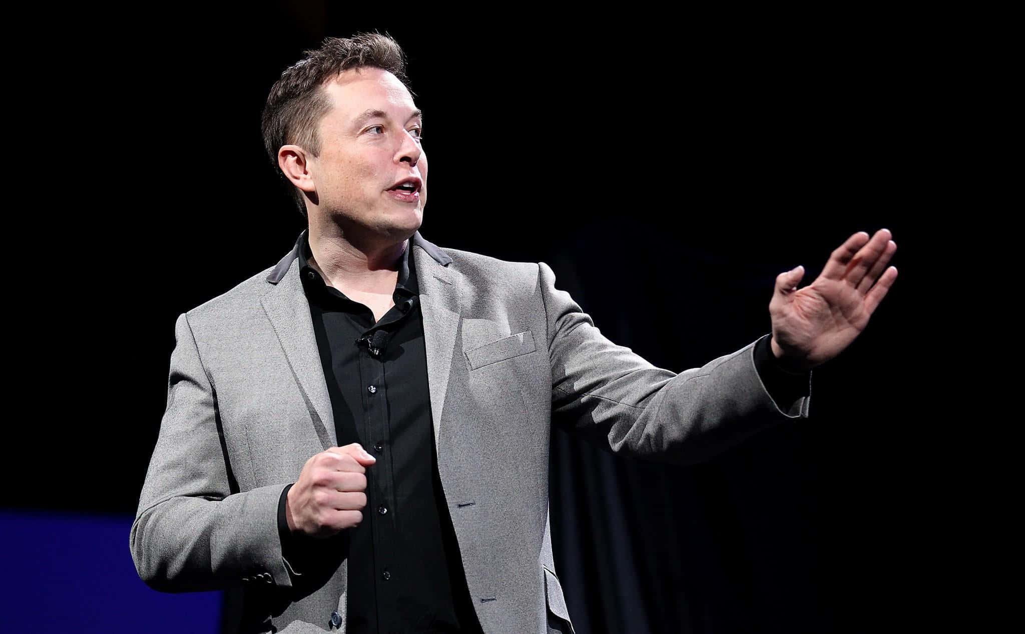 Technologieinnovatorund Unternehmer, Elon Musk.