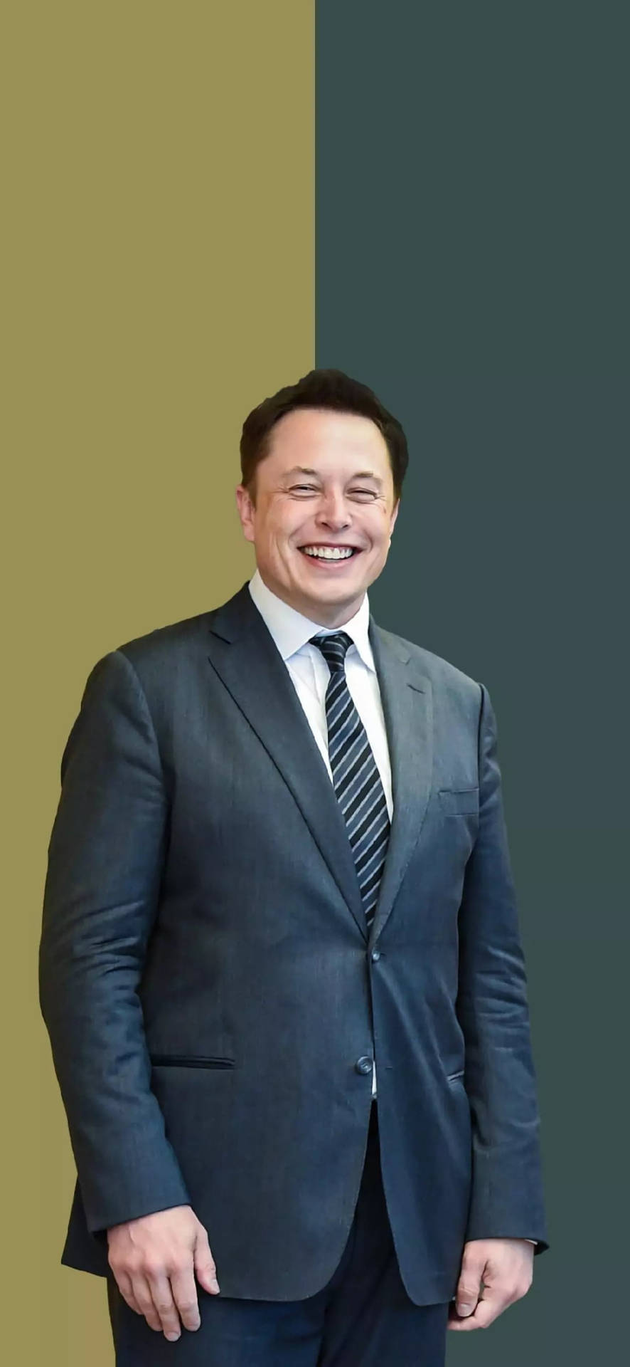 Elon Musk CEO Portrait Art Wallpaper