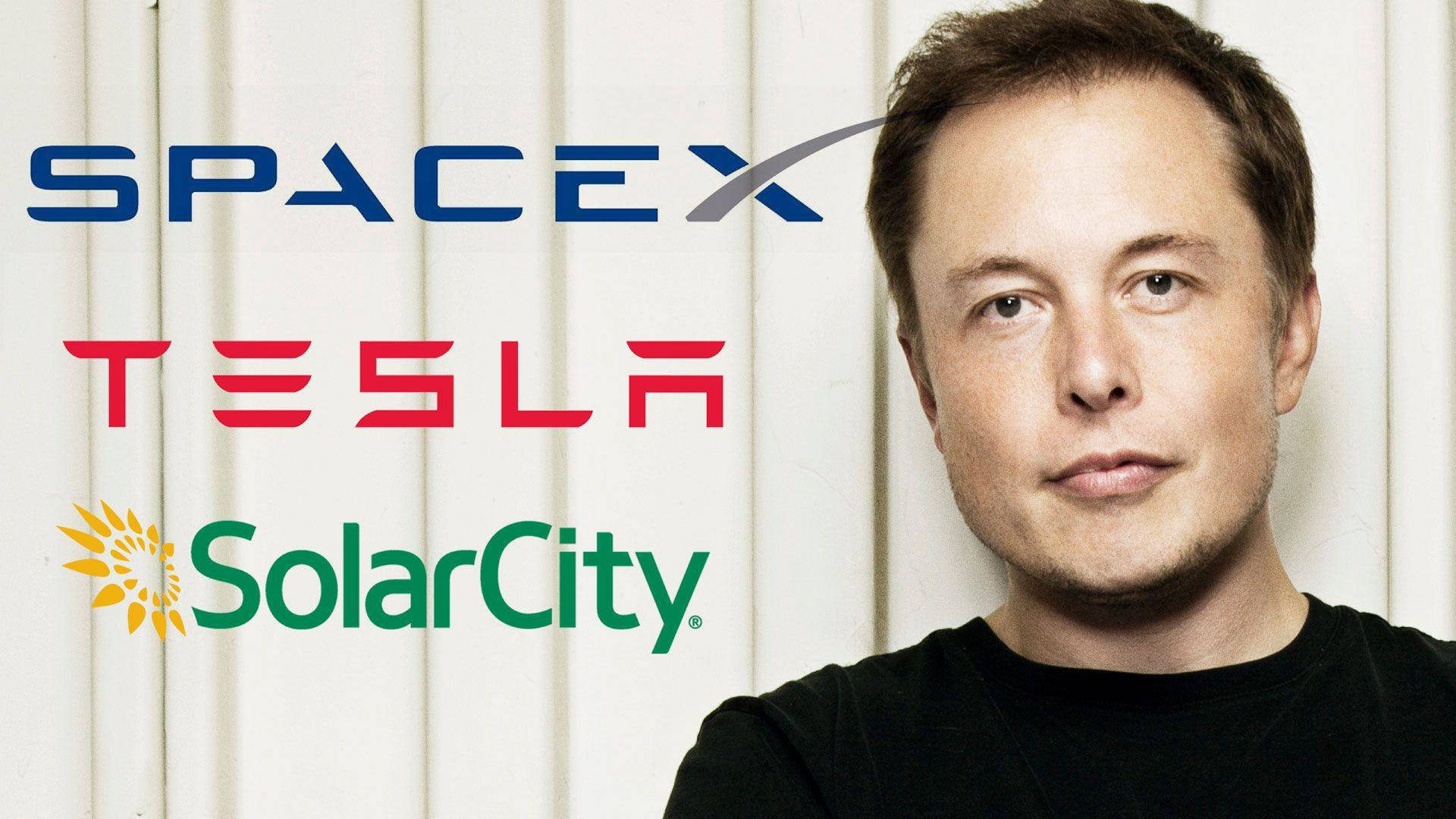 Elon Musk CEO SpaceX Tesla SolarCity Wallpaper