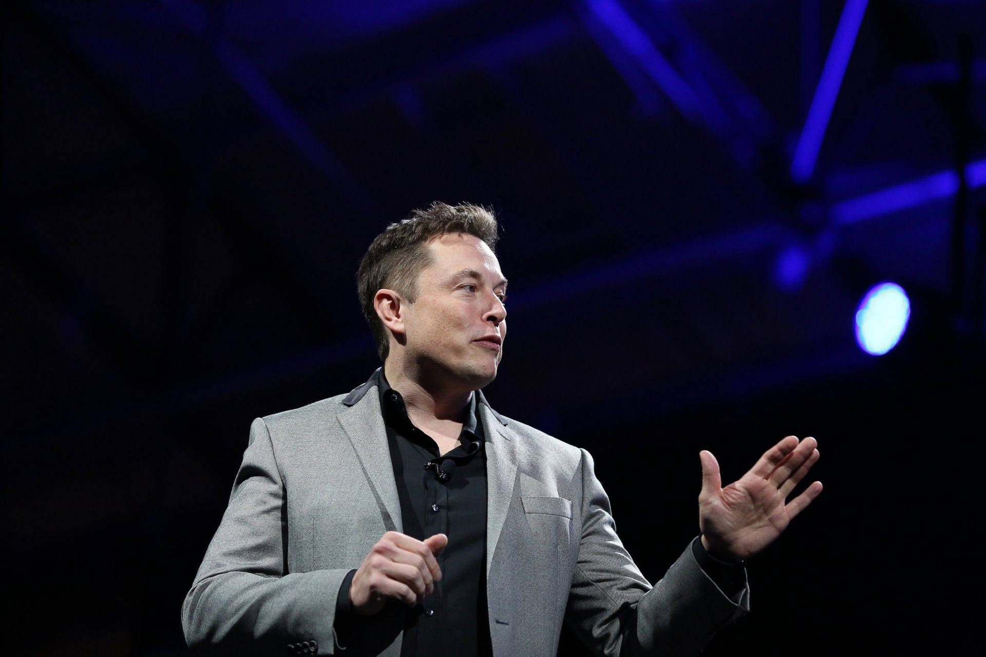 Elon Musk Powerwall Launch 2015 Wallpaper