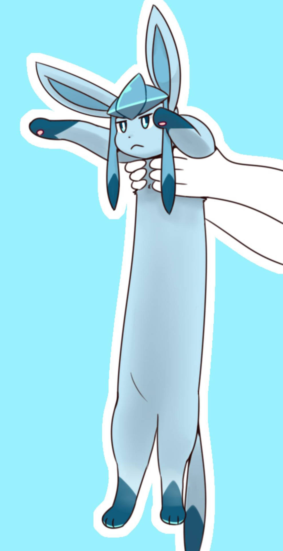 Elongated Glaceon