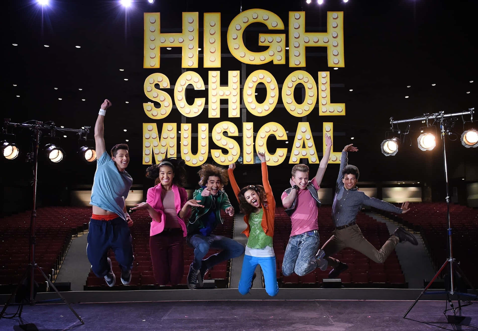 Elreparto De High School Musical En Acción