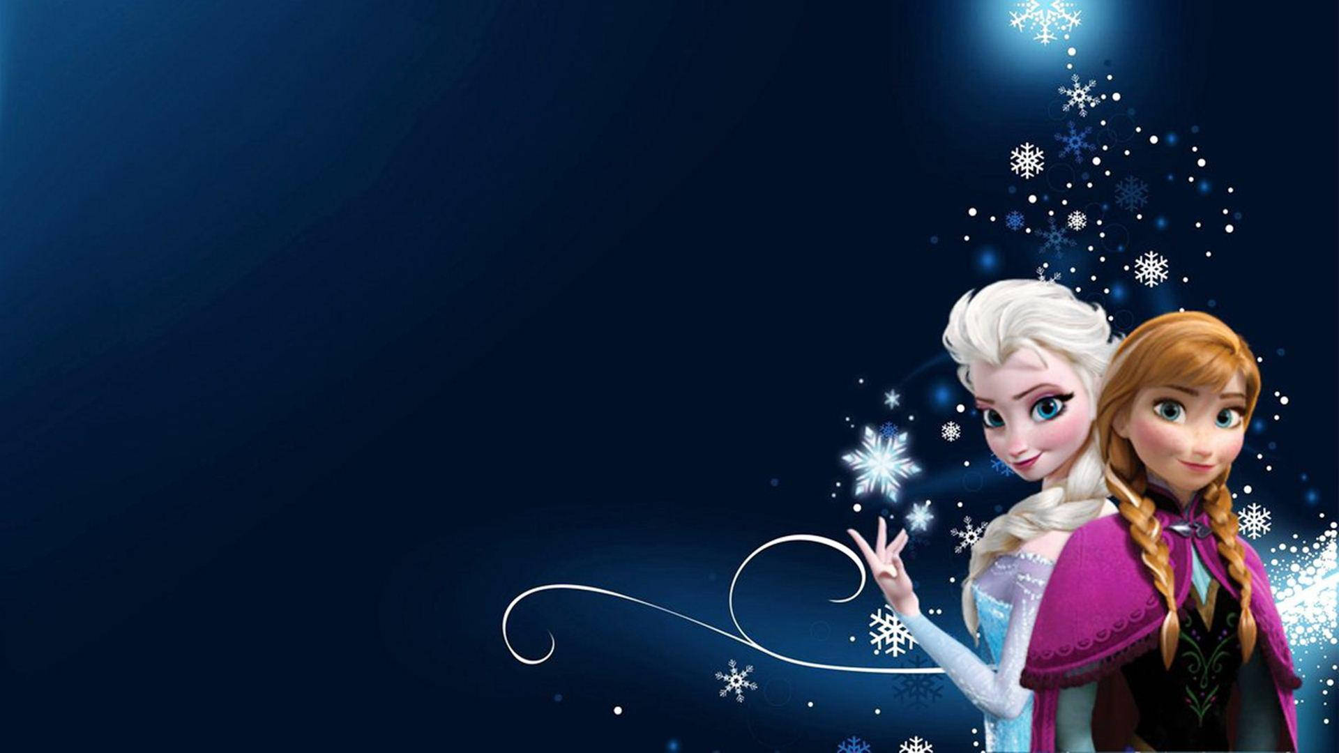 Elsa And Ana Pixel Disney Laptop Wallpaper