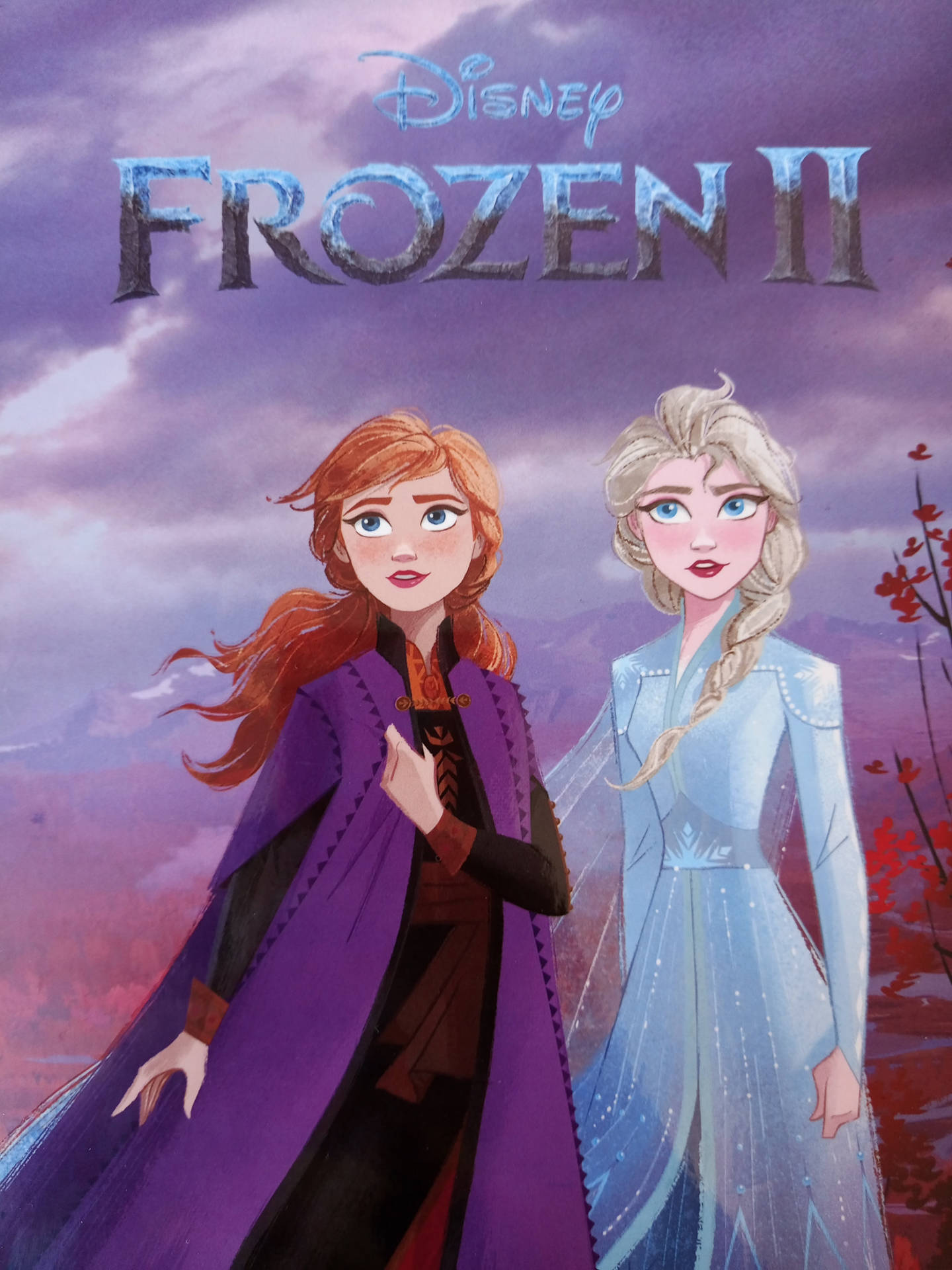 Elsa And Anna Frozen II Wallpaper