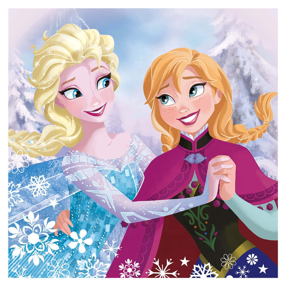 Sisters Elsa and Anna of Arendelle